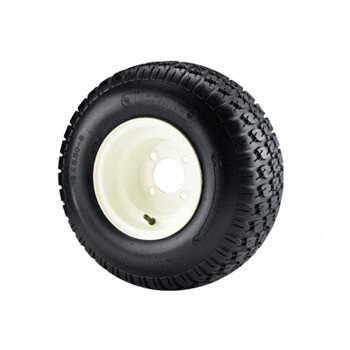JakesLiftKits.com; Traction Tire with Steel Beige Wheel - 8 Inch
