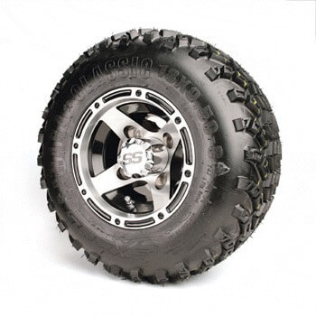 JakesLiftKits.com; GTW Ranger 8 in Wheels with 18 in All-Terrain Tires - Set of 4