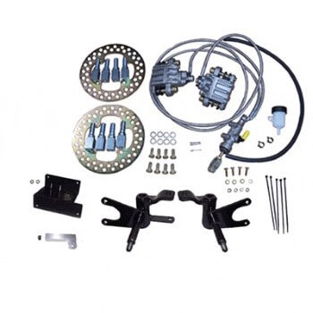 JakesLiftKits.com; 2008.5-Up Club Car Precedent - Jakes Front Disc Brake Kit -Non-Lifted-